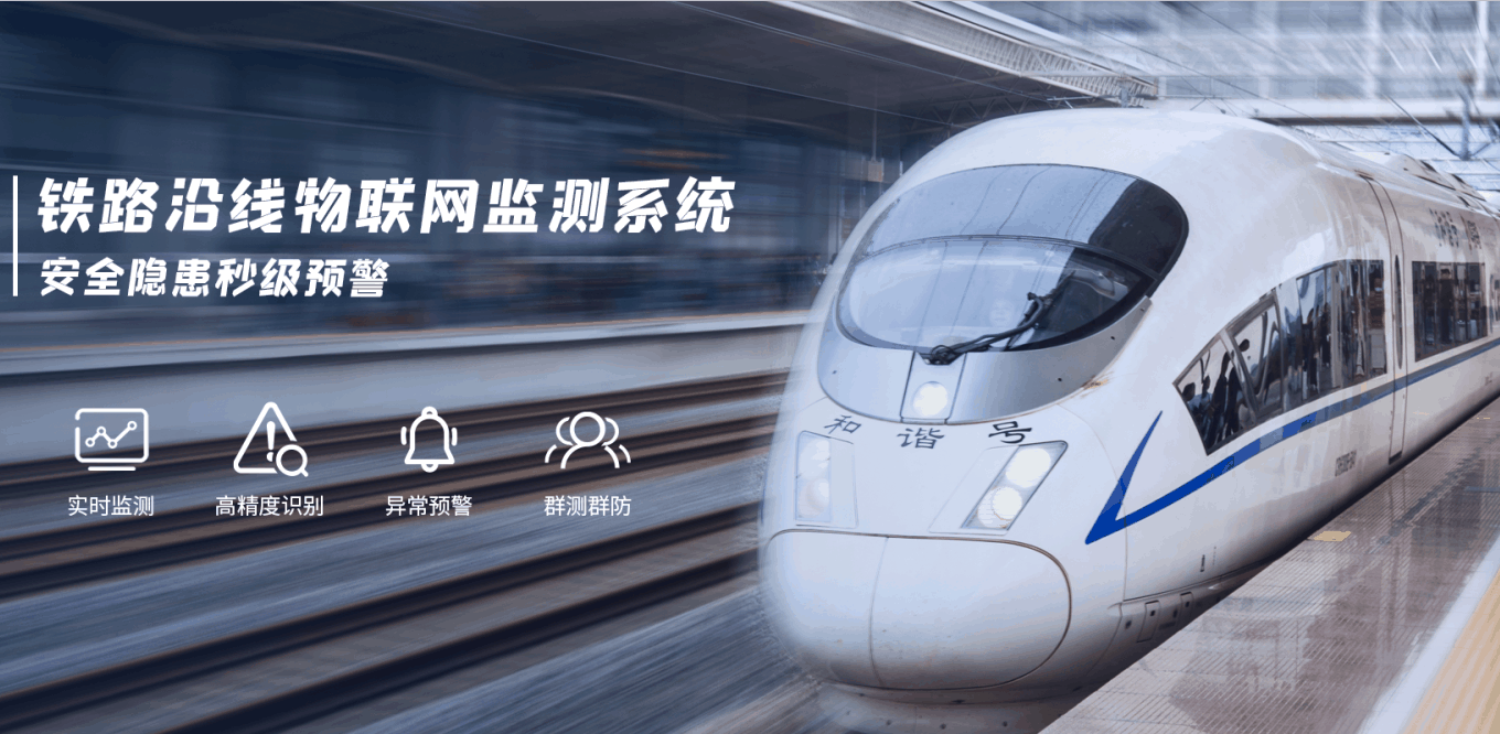 四信鐵路沿線安全監(jiān)測系統(tǒng)，安全隱患秒級預警