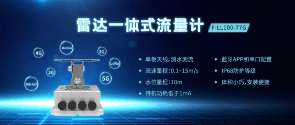 四信77G雷達(dá)一體式流量計的功能特點(diǎn)