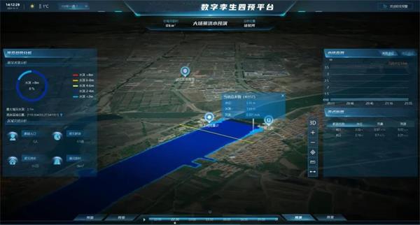 山東某市智慧水利數(shù)字孿生流域綜合管理平臺項(xiàng)目之?dāng)?shù)字孿生四預(yù)平臺圖2